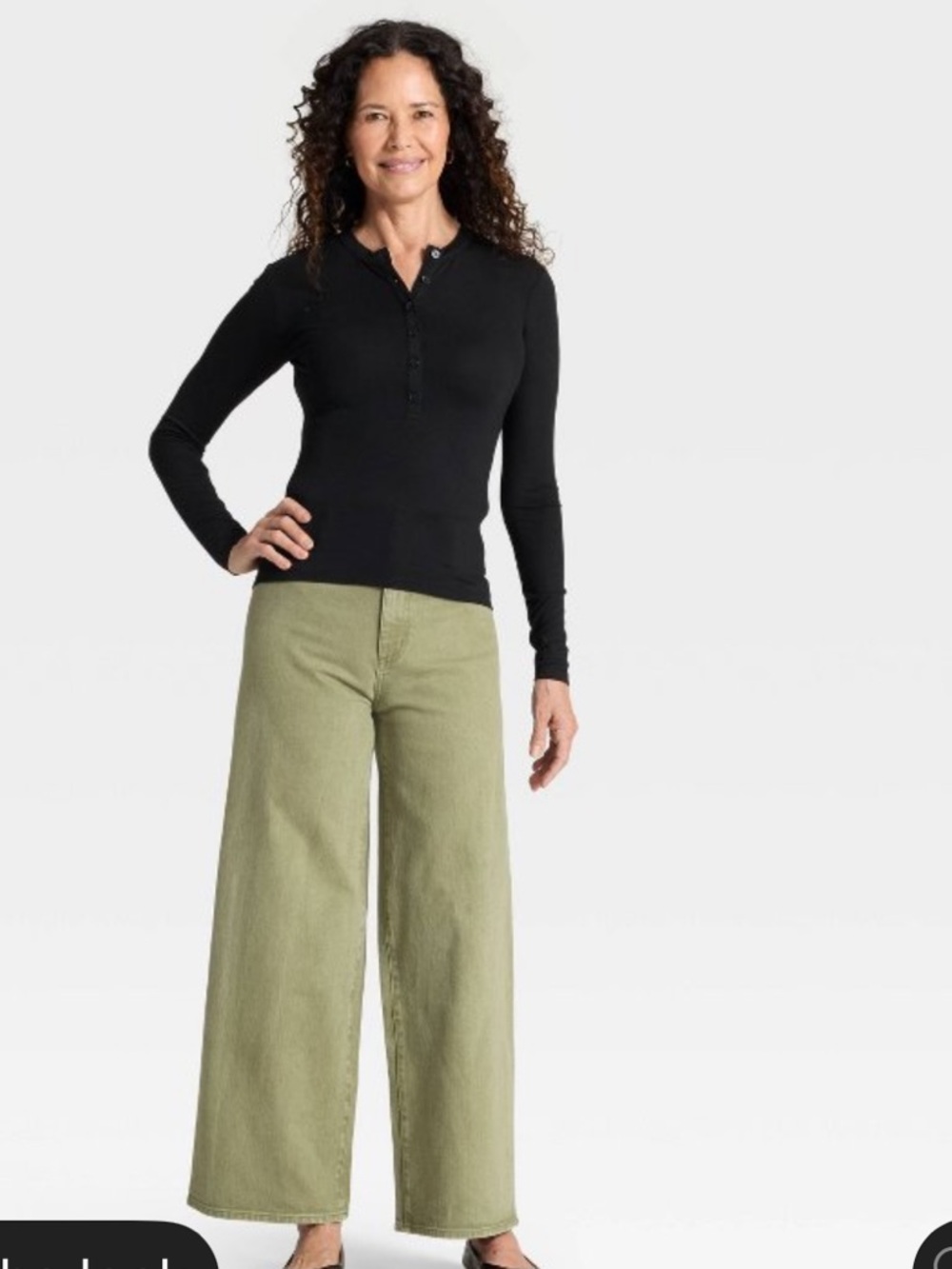 Universal Thread Sailor Wide Leg Ankle Jeans - Picture 9 of 11